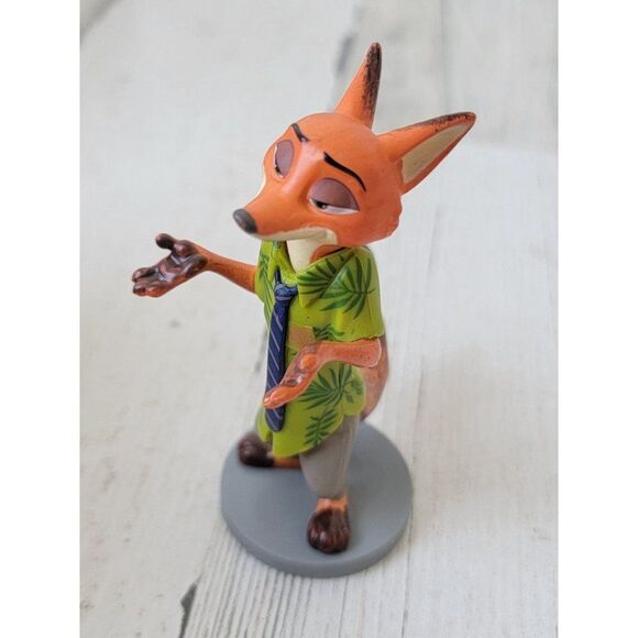 Nick wilde fox zootopia disney pixar toy figure - Picture 2 of 5